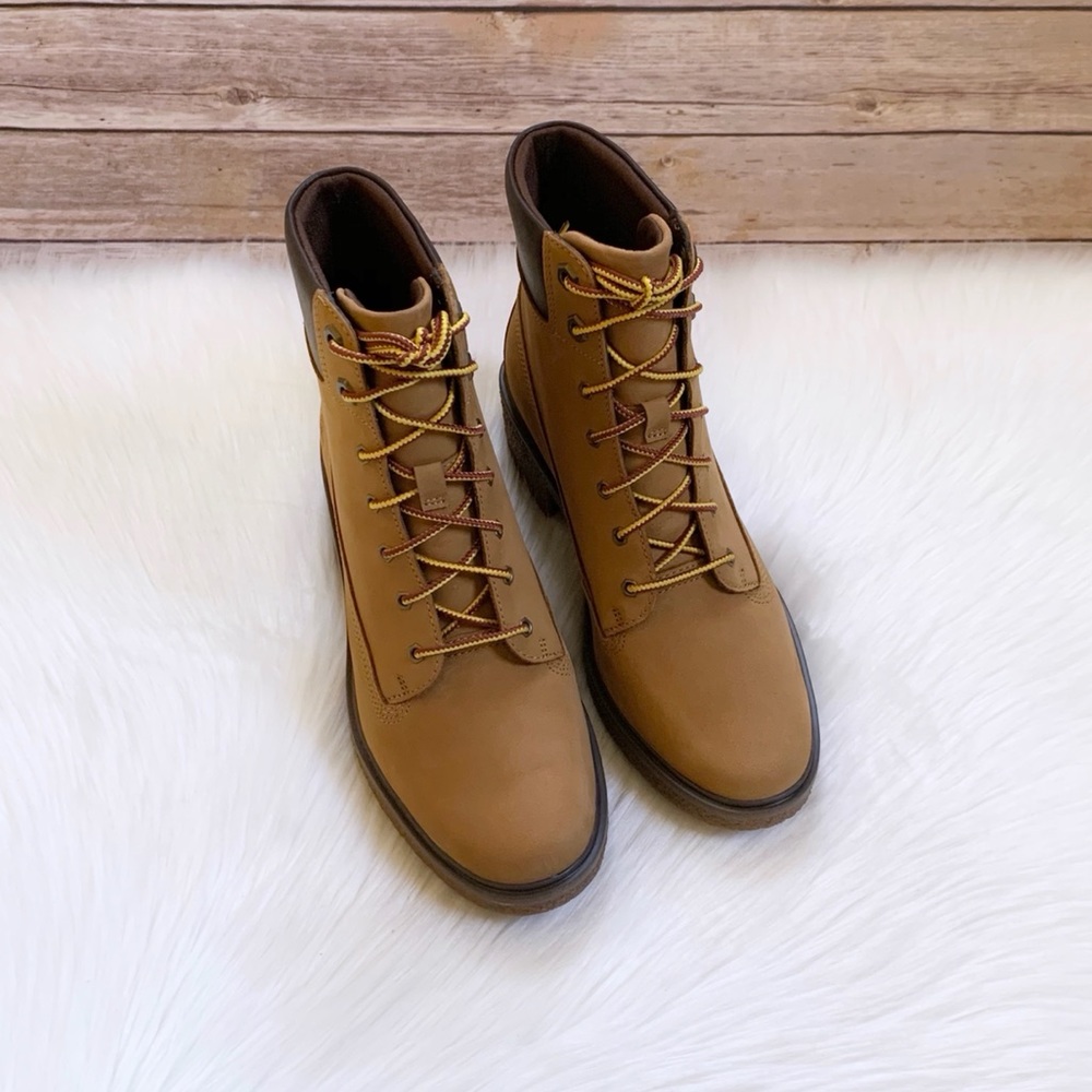 Timberland Brinda 6” Lace-Up Nubuck Leather Boots - Picture 4 of 7